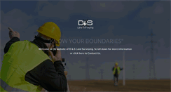 Desktop Screenshot of dslandsurveying.com